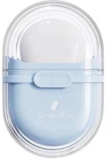 LloydDsouza Stylish, Leak Proof, Drain, Lightweight Soap Box for Travelling & Camping