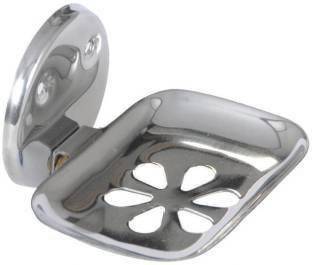 mannu SOAP DISH SS (CHROME) STAINLESS STEEL ( SET OF 1 )