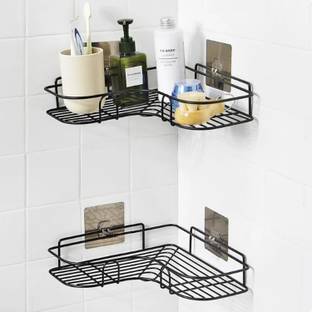 Bliss Kitchen Stainless Steel Soap Dish Sponge Holder Self Adhesive Wall Mounted