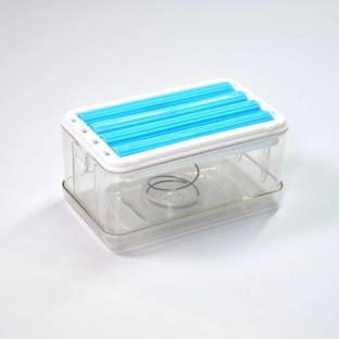 MD PRODUCT 2-In-1 Portable Laundry Rolling Soap Box Soap Bar Box Dispenser