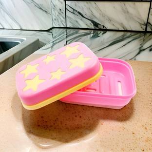 TruSwag Star Plastic Travel Soap Box / Soap Case Holder for Bathroom