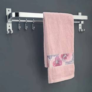 GRIVAN Anti Rust 24 Inch Folding Rod for Bathroom/Towel Stand/Hanger/Bathroom Accessori
