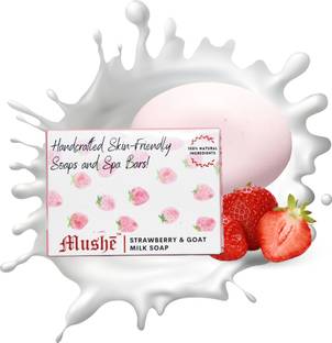 mushe STRAWBERRY & GOAT MILK SOAP