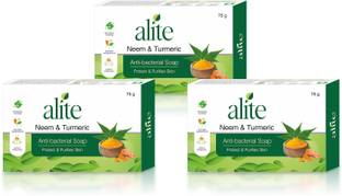 alite Ayurvedic Soap with Neem & Turmeric for Acne and Breakouts | Herbal Soaps