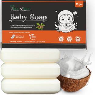 True Vibes BABY SOAP|Deep nourishment|Gentle&Mild|PH Balanced&Dermatologically Tested