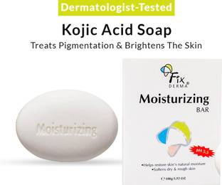 Fixderma Moisturizing Bar Soap Hydrates & Nourishes Dry & Rough Skin For Men & Women
