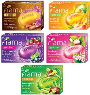 FIAMA Celebration gel bar soap. Skin glow