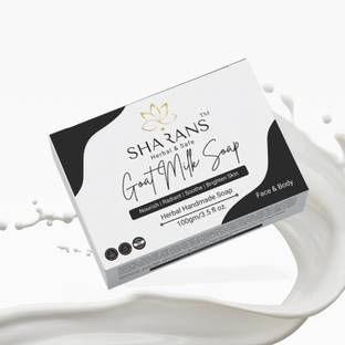 Sharans Goat Milk Soap For Women & Men with Vitamin E