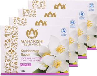 MAHARISHI ayurveda Jasmine Soap Soft and Radiant Skin Nourishing Cleansing Healthy Bright Skin