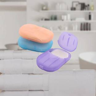 Mallade Fragrant Paper Soap Strips Handy for Public Places and Washrooms