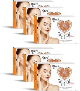 KISRA Royal Heart Anti Aging Skin Moisturiser Soap For All Skin Types