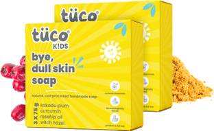 TuCo Intelligent Kids Dull Skin Soap, with Turmeric to brighten dull & tanned skin