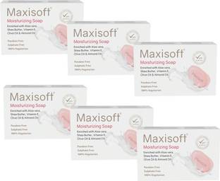Maxisoft Moisturizing Soap 75 gm| Kokum Butter, Aloe Vera, Olive Oil