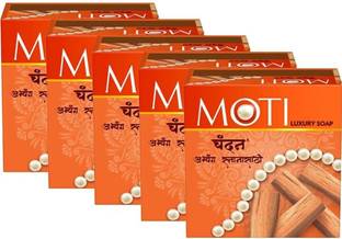 moti SANDAL LUXURY BATH SOAP 75GMX6