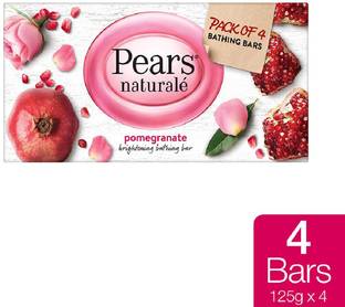 Pears Natural Pomegranate Brightening Bathing Soap Bar