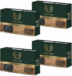 DENVER Body Spa Soap DETOX Enriched With Activated Charcoal