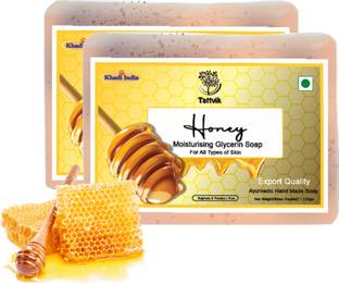 Tattvik honey Mosturising Glycerin Soap For All Types of Skin