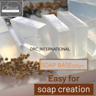 OBLESH A48Soap Base Bar For Soap Making Melt & Pour Glycerine Soap Base