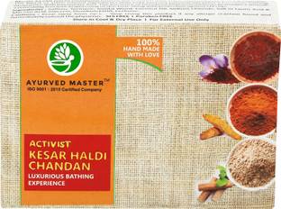 AYURVED MASTER ACTIVIST KESAR HALDI CHANDAN LUXURIOUS BATHING SOAP