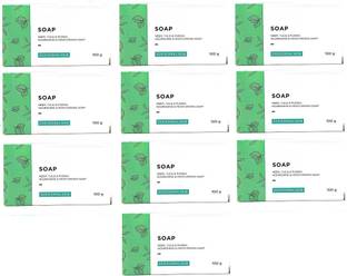 ASSURE Body Care Soap Enriched with Neem Pudina & Tulsi Pack Of 10