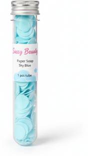 sassy beauty Tube Paper Soap for Travel – Compact, Disposable & Hygienic Hand Wash