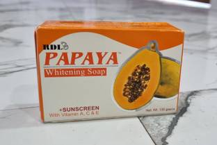 Rdl Papaya whitening soap with vitamins A,C & E