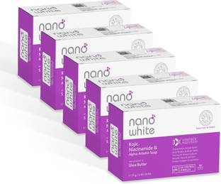 anaaya Nano White Kojic, Niacinamide & Alpha Arbutin Soap | Reducing Wrinkles & Acne