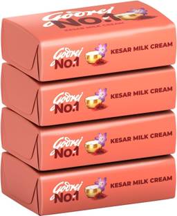 Godrej No.1 Kesar and milk cream Soap 100gm