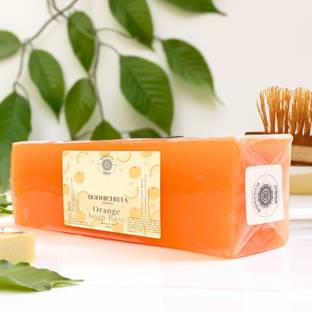 Bodhichitta Orange Glycerin Soap Base Melt & Pour 100% Pure & Natural Pack of 1kg