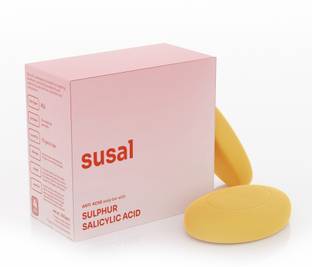 Susal Anti Acne Soap With Salicylic Acid For Body & Back Acne