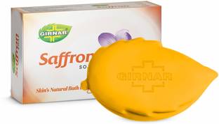Girnar Saffron Soap Skin's Natural Bath Grade 1 Paraben Free Bright & Moisturized Skin