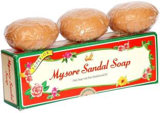 MYSORE SANDAL Sandal Soap (150 G X 3)