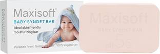 Maxisoft Baby Syndet Bar 75 gm | Aloe Vera, Vitamin E & Avocado Oil | pH 5.5