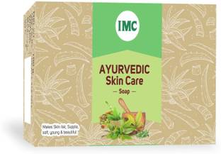 IMC Ayurvedic Skin Care Soap | Fair, Youthful Skin, Cleanses & Hydrates Naturally