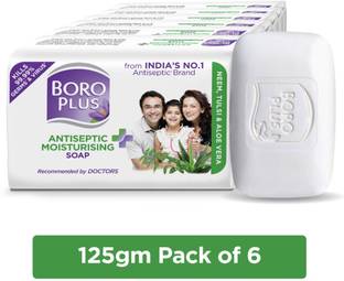 BOROPLUS Antiseptic + Moisturising Soap - Neem, Tulsi & Aloe Vera