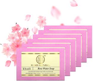 KHADI NATURAL Ayurvedic Rosewater Soap