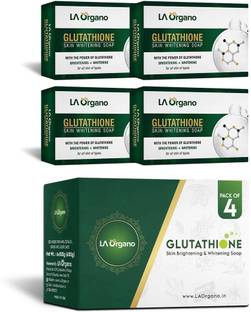 LA Organo ग्लूटाथिओन स्किन व्हाइटनिंग सोप