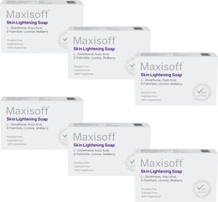 Maxisoft Skin Lightening Soap 75 gm | Milk Cream, Mulberry & Shea Butter