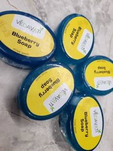 VEDAVATIENTERPRISE Ansh Vedavati Blueberry Handmade Soap|Natural Glycerine&Aroma Oils|For Soft Skin