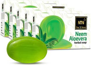 NTN Neem Tulsi Aloevera herbal soap 5*100g