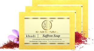 KHADI NATURAL Hand Made Saffron Soap