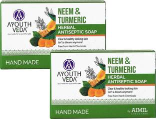 Ayouthveda NEEM & TURMERIC SOAP (PACK OF 2)