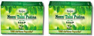 KAIPO Supurbe Quality Neem Tulsi Pudina Soap ( 2x100=200g )