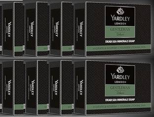 Yardley London Gentleman Urbane Soap for deep nourishment and younger looking skin , Pack Of 8