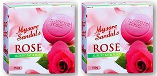 MYSORE SANDAL Rose Luxury Bath Soap