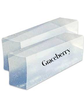 GRACEBERRY Transparent Glycerine Melt and Pour Base DIY Handmade Soap Raw Material -500GM