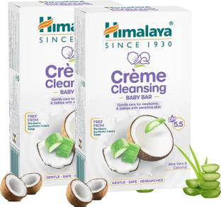 HIMALAYA Crème Cleansing Baby Bar 125 Pack Of 2
