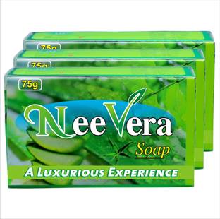 Neevera Neem, Aloevera, Lemon, Coconut (Nariyal) Soap