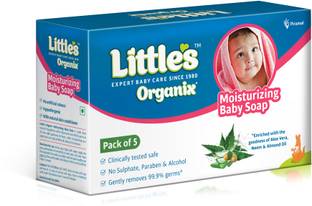 Little's Organix Moisturizing Baby Soap | Protects from 99.99% Germs