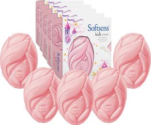 Softsens Princess Kids Soap | Gentle & Nourishing with Shea Butter & Milk Cream